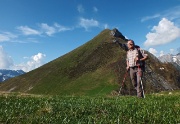 PIZZO VESCOVO e MONTE BRATE da Foppolo l'8 giugno 2013 